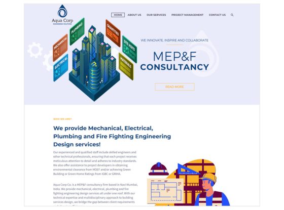 Aqua Corp Co. - MEP&F consultancy